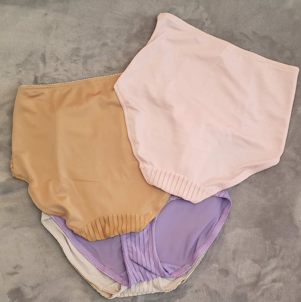 Rhonda Shear 5pk Striped Pin Up Brief Panties - Picture 2 of 11